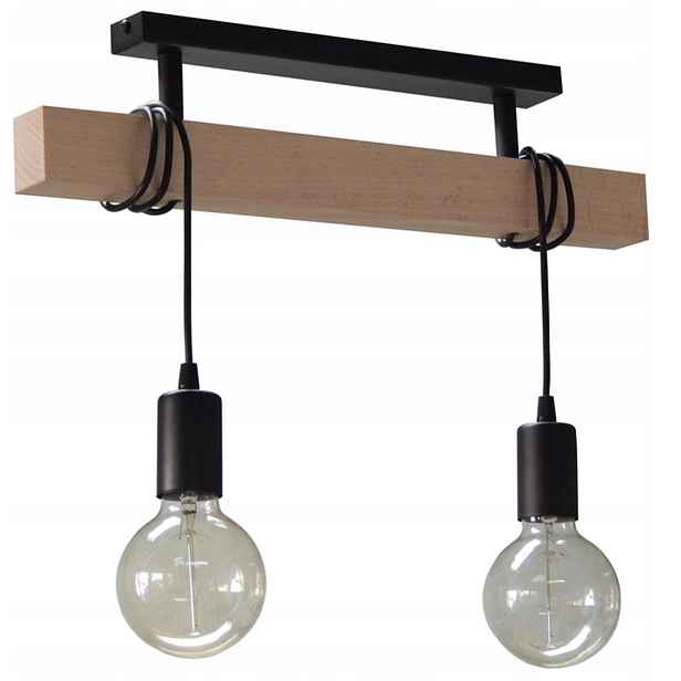 Závěsná Lampa Do Altánku Do Kuchyně Obývacího Pokoje Stropní Dřevěná Led E27