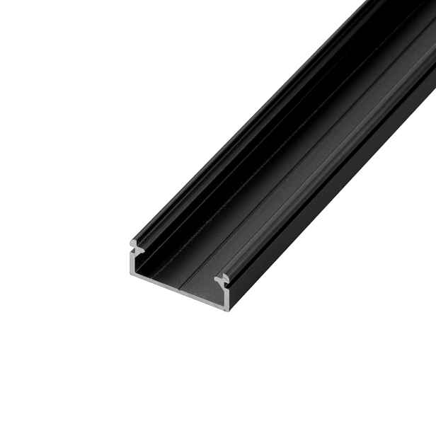 LED profil N14C nástěnný černý