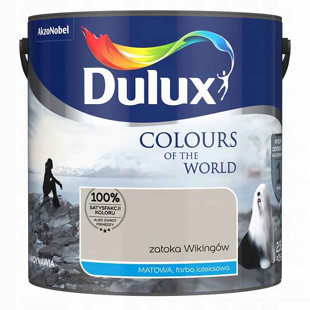 Dulux Barvy světa barva na stěnu Záliv Vikingů mat 2,5L