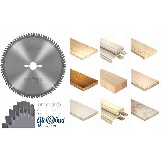 Globus Pila 305x30x2,8/2,0/96z GS-5 Dřevo Pila Kotouč Pro Pokosnici MITER2