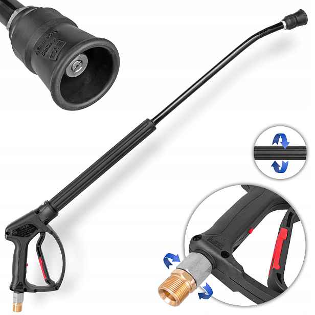 Italská Rotační Pistole Mtm WG25 M22 Z Lanka 70 cm Karcher Hd Hds Kranzle