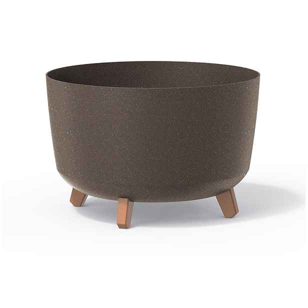 Prosperplast Květináč Gracyeen III kávový, varianta 20 cm