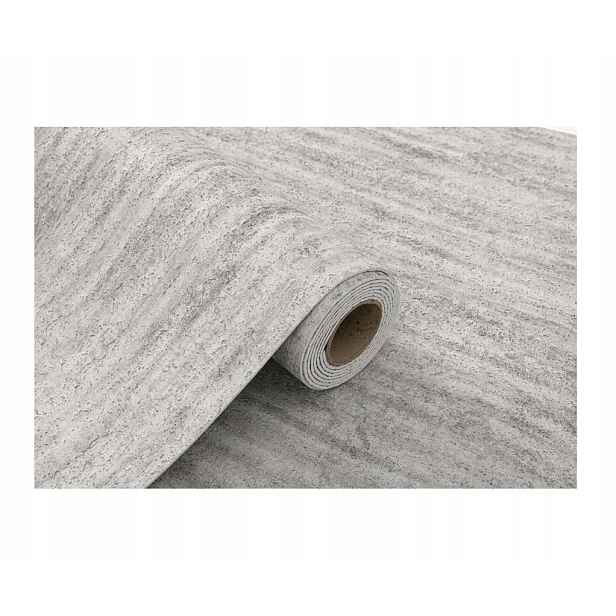 Dekorativní panel samolepicí z Pvc, tmavě šedý beton, 280 x 60 cm