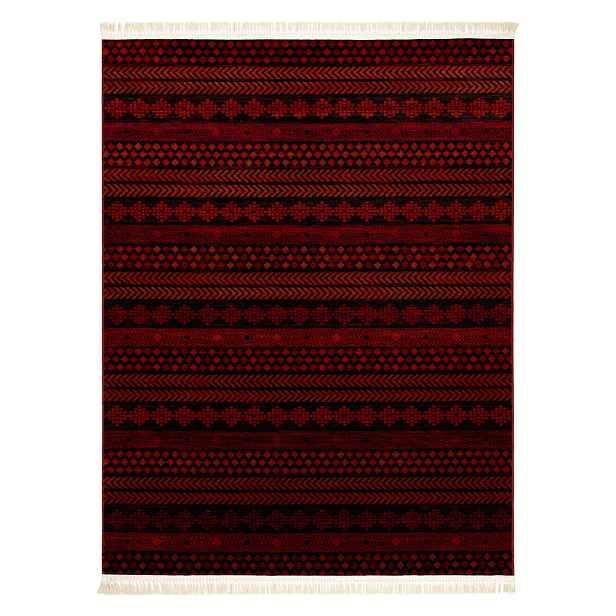 Kusový koberec Orient 5132 vínový, 100x200, červená, kancelář, Dywany Łuszczów