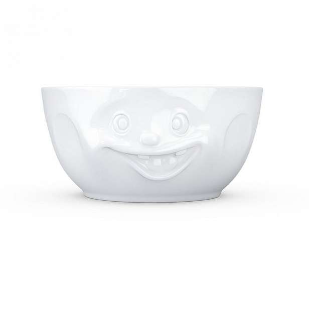 Velká bílá mísa z porcelánu 58products Out of Control