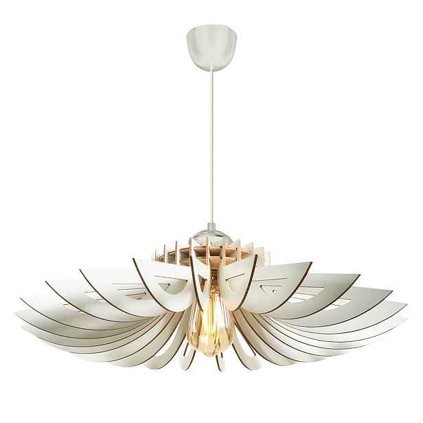 Závěsný lustr Daisy 160-T, bílá