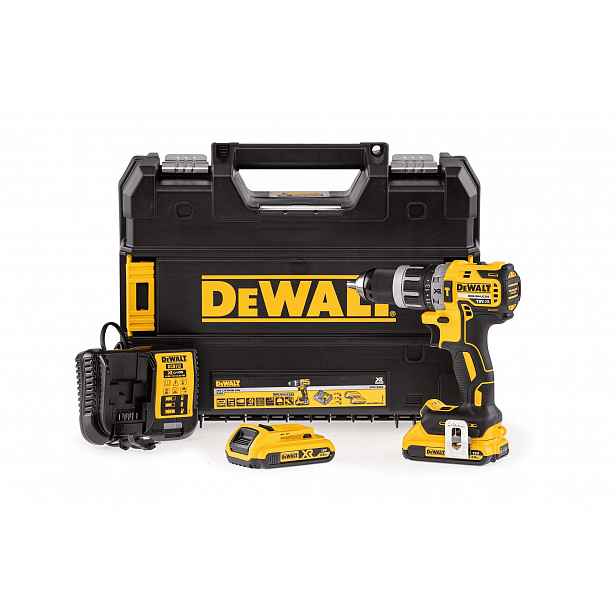 DeWalt 18V Xr příklepová vrtačka 2 x 2,0 Ah Qr DCD796D2-QW