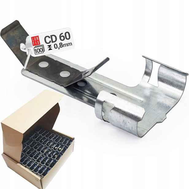 Otočný věšák na CD profily60 desek Gk karton s pružinou 100 Ks