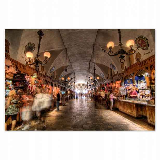 Plakáty 200x135 Sukiennice v Krakově