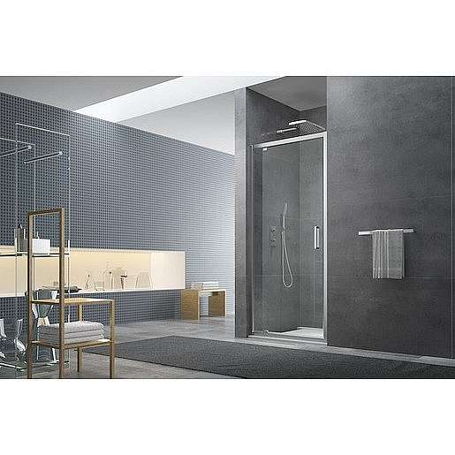 Sprchové dveře 80x195 cm Siko TEX chrom lesklý SIKOTEXP80CRT