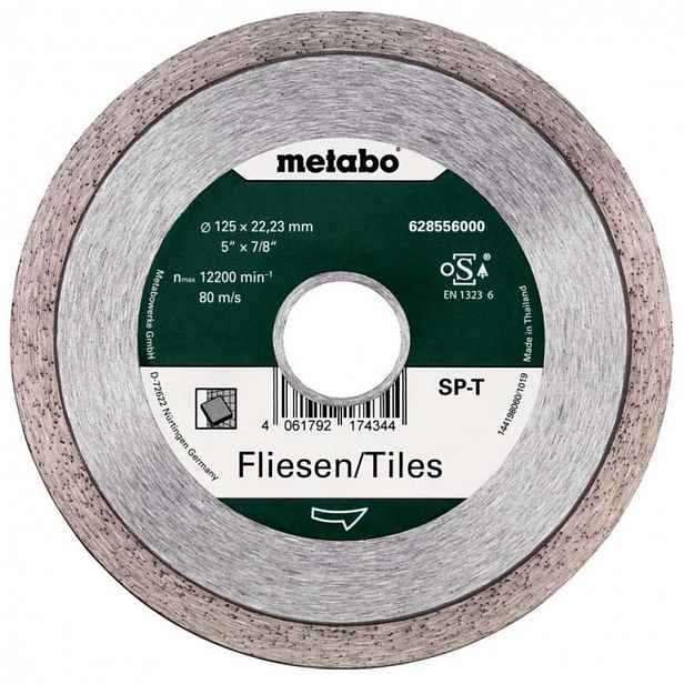 Metabo - Diamantový řezný kotouč na dlaždice a obklady 125x22,23 mm 628556000