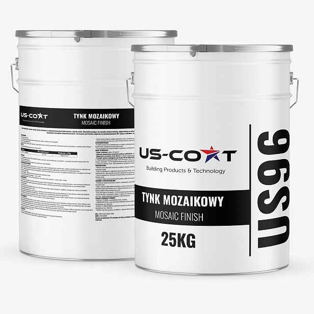 Mozaikový Omítek Dekorace 2x25KG Šedý Tmavý Grafitový M42 Ozdobný Pryskyřičný