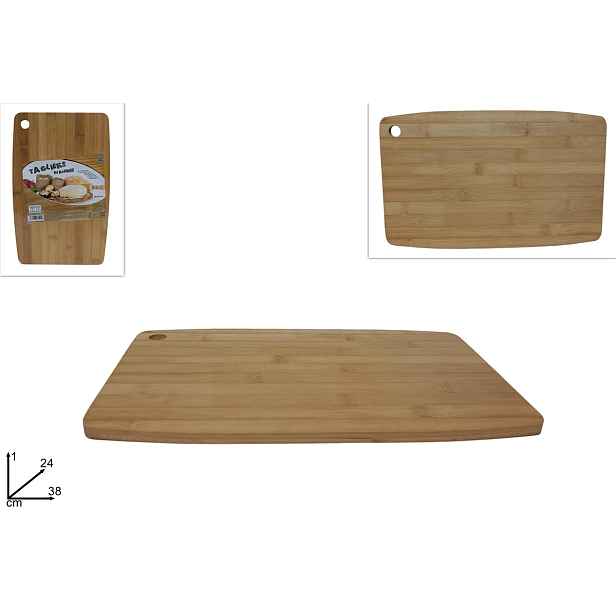 PROHOME - Prkénko bambus 38x24cm