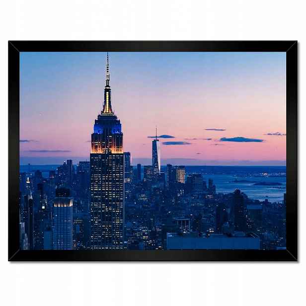 Plakáty v rámu 40x30 New York Pohled shora