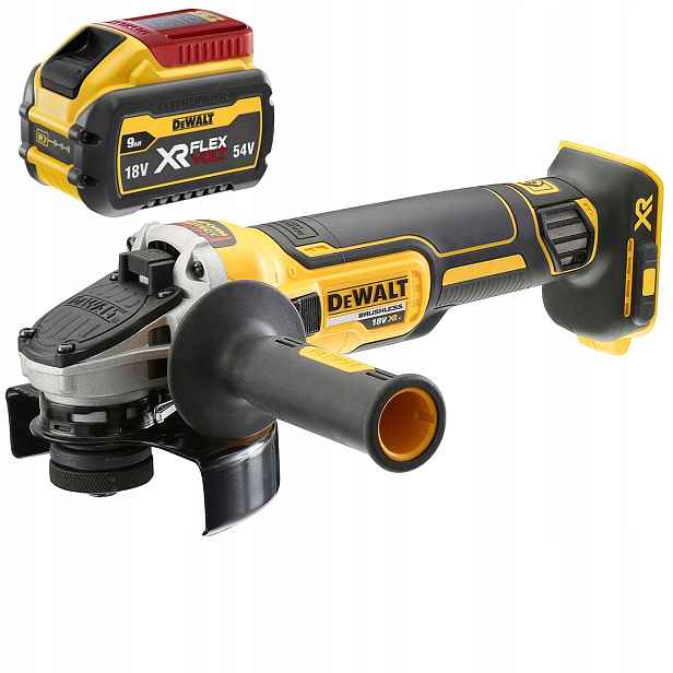 Aku úhlová bruska DeWALT DCG405N akumulátor DCB547, 125 mm