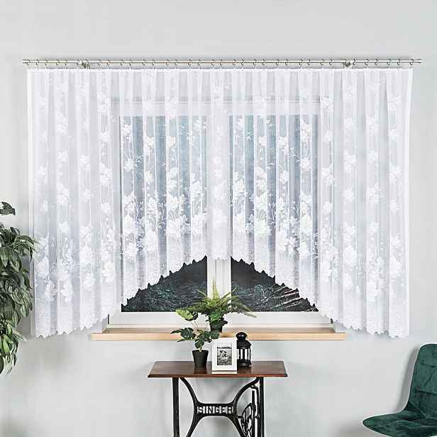 Božena Záclona hotová 500 x 160 cm, barva bílá