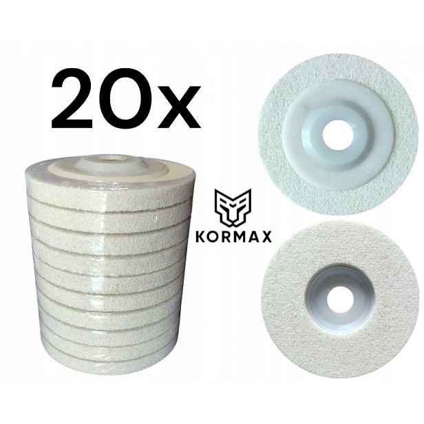 Netkaná textilie lisovaná 115 mm 115 x 12 x 22 mm, tvrdost Medium 9P/U5 Kormax
