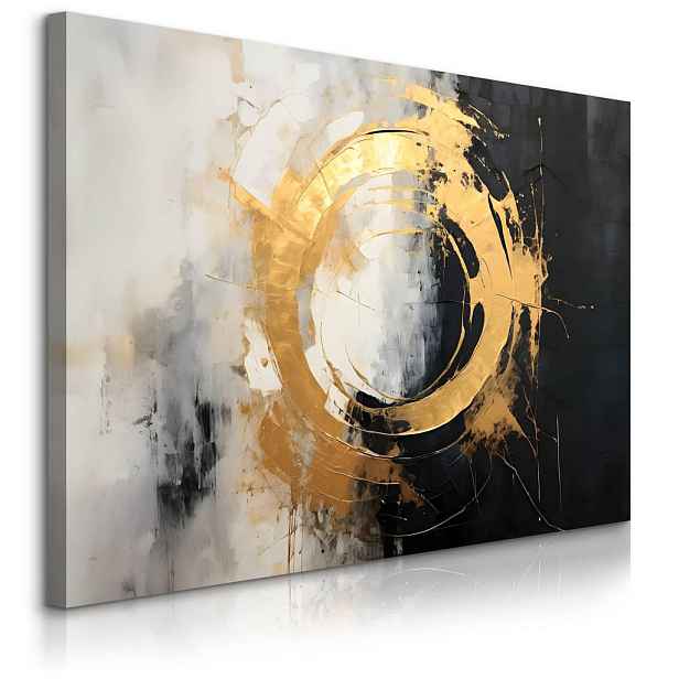 Muralo OBRAZ NA PLÁTNĚ Abstrakce Moderní Vzor Glamour 70/50 cm