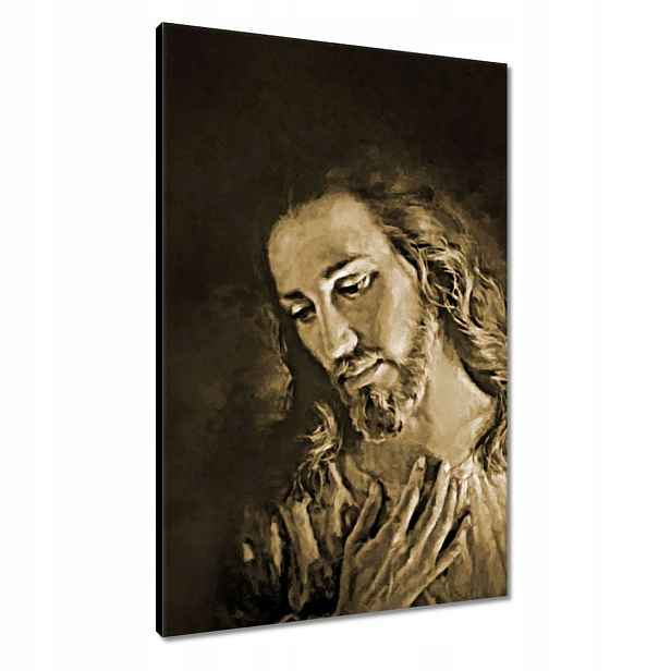 Obrazy 60x90 Ježíš Kristus Sepia