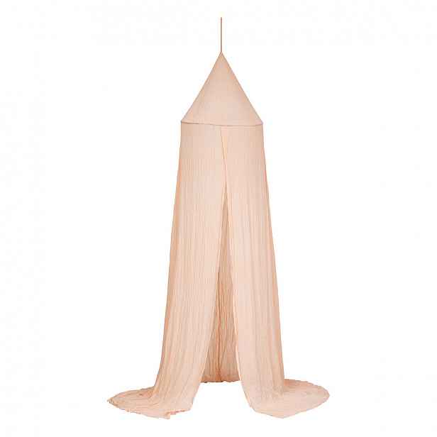 Růžový bavlněný baldachýn LILI PINK