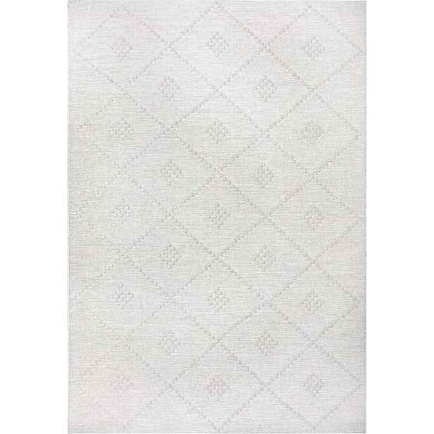 Koberec na terasu 80x150 cm, plochý tkaný provaz typu sisal