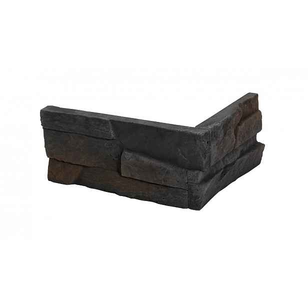 Roh Fasádní Stones Patan black 13x10 cm reliéfní RPATANBK