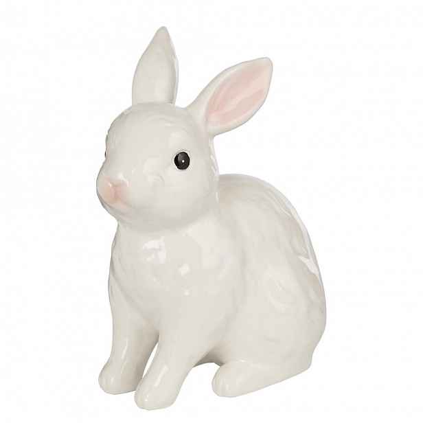 Butlers EASTER Králík keramický 20 cm - bílá