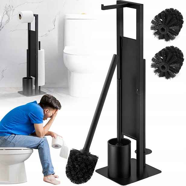 Kartáč Nerezová Ocel Toaletní Wc Stojan Na Toaletní Papír