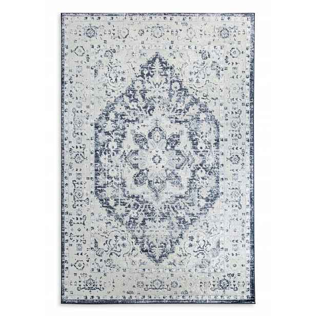 Koberec 80x150 Elba 2 Ornament modrý/krémový