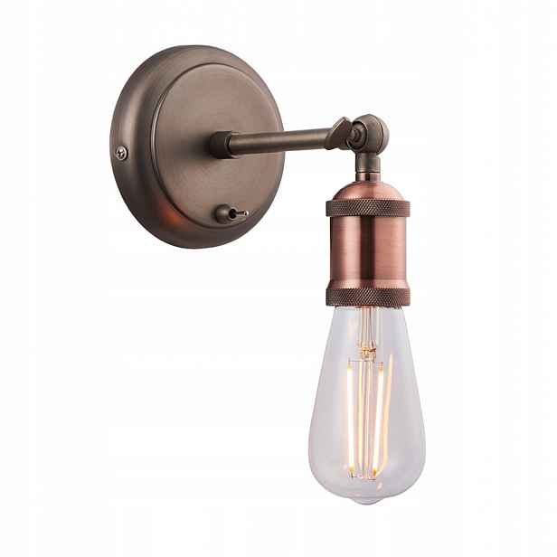Nástěnné svítidlo Endon Lighting Hal 76338 patina