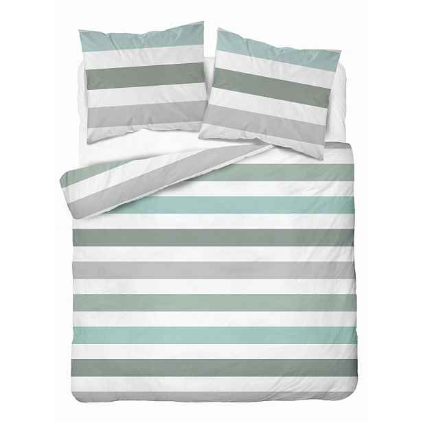 Povlečení saténové bavlněné Home Satin 160x200 s pruhy