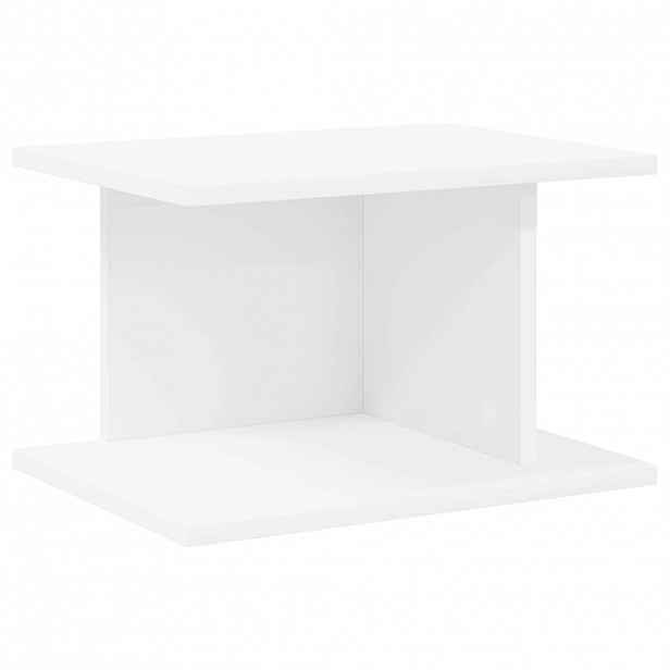 vidaXL Noční stolek Bílá 40 x 30 x 25 cm Kompozitní dřevo