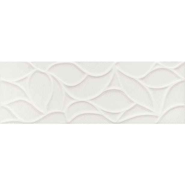 Dekor Dom Comfort G white design glitter 33x100 cm mat DCOG10DG