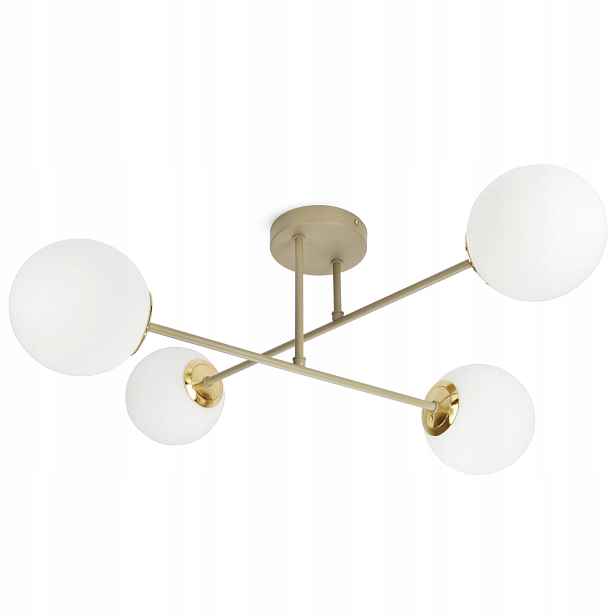 Stropní Svítidlo Lustr Stropní Svítidlo Béžová Šedá Béžová G9 Led 564-W4