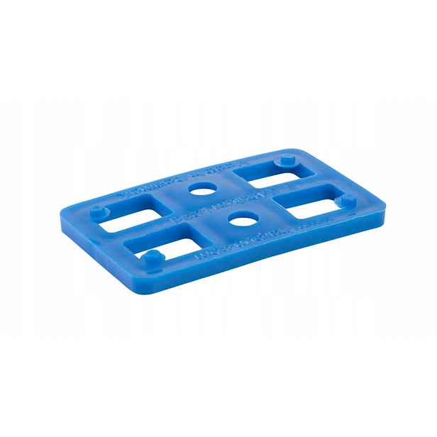 Distanční podložky 80x50 gr. 5 mm plastové distanční podložky do 2 tun 100 ks