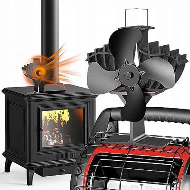 Krbový ventilátor The Three Musketeers Velký tichý bez elektřiny