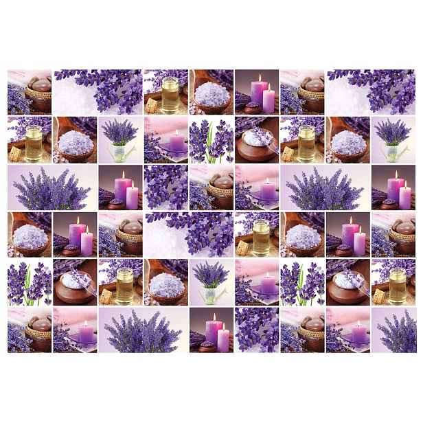 Tapeta Mozaika Relaxu Eko Provence Skandinávská Harmonie 416x254 lepidlo
