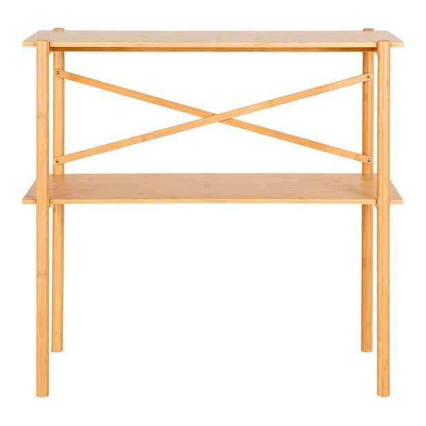 Bambusový konzolový stolek v přírodní barvě 32x83 cm Manaus – House Nordic