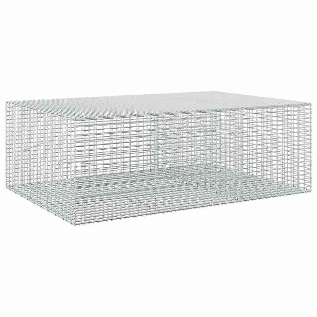 vidaXL Gabion s drátem 3,5 mm a síťkou 5x2,5 cm 150x100x50 cm