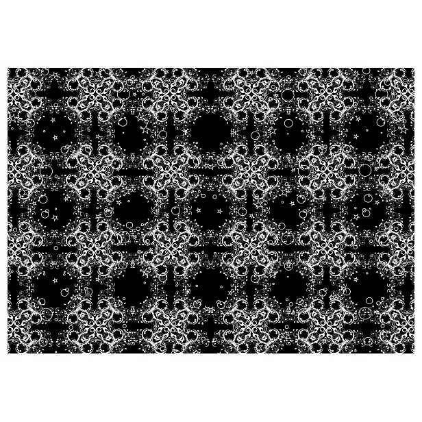 Vliesová fototapeta Černé ornamenty Vzory na zeď 250x175 lepidlo