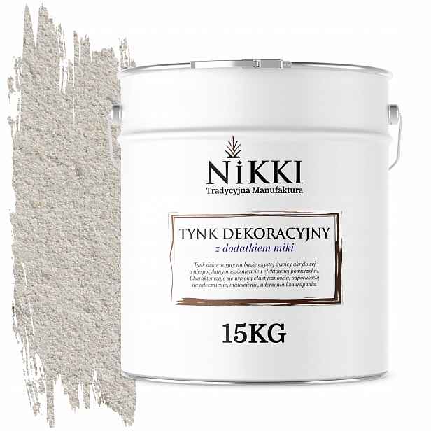 Vnitřní Dekorativní Omítka 15 Kg Béžová Světlá S Perleťovou Slídou D804