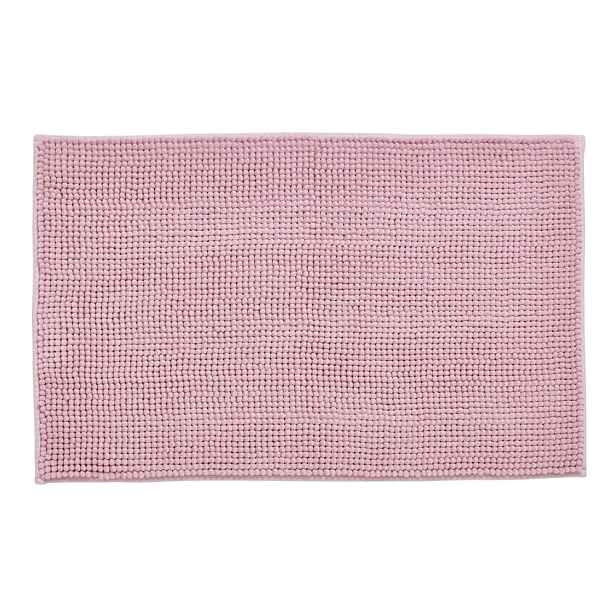 Růžová koupelnová předložka 50x80 cm Bobble – Catherine Lansfield
