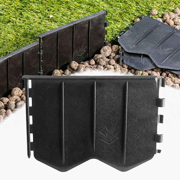 Zahradní lem zapichovací okraj trávníku Edger 12 cm 25 m Plast