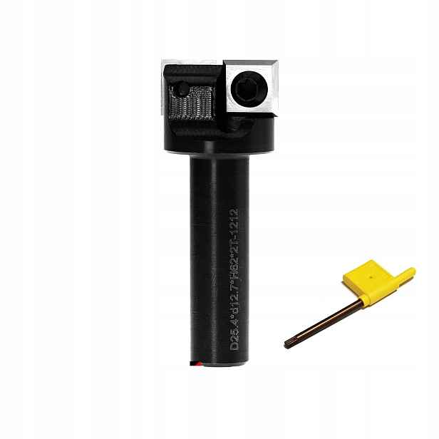 Zarovnávací fréza 25,4 mm, stopka 12, pro vyměnitelné destičky