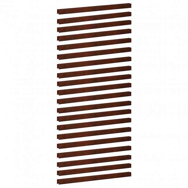 vidaXL Krycí profil na zahradní obruby 20 ks 100 x 5 x 5 cm