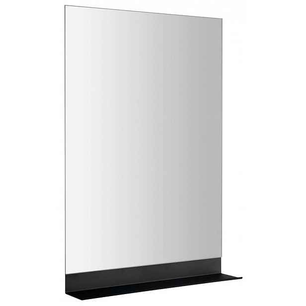 Aqualine Seca - Zrcadlo 50x95 cm, matná černá 22494S
