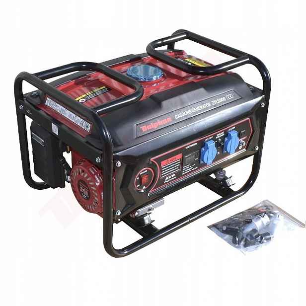 Elektrocentrála generátor proudu ZH3800 Dolpima motor benzín Avr 230V