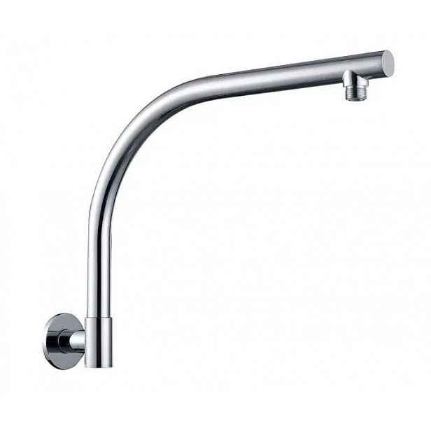 Rameno dešťové sprchy na omítku Sapho mosazné 371 mm chrom 9005