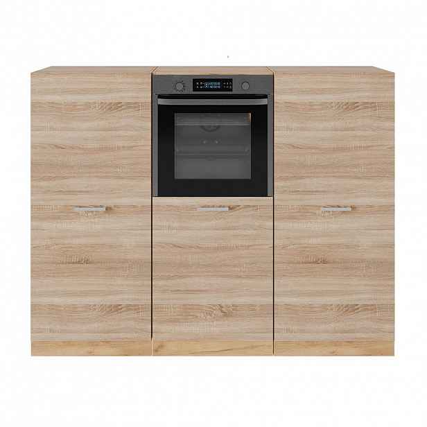 Vicco KUCHYŇSKÝ BLOK R-Line Dub Sonoma/Goldkraft 180 cm bez pracovní desky