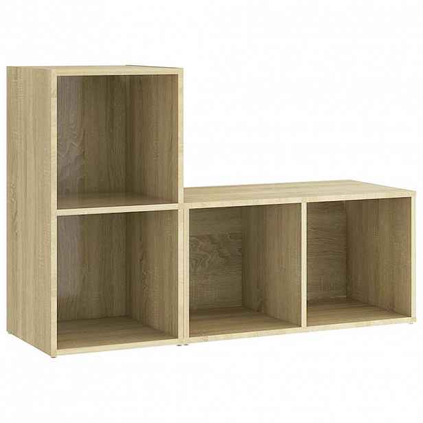 vidaXL TV skříňky 2 ks dub sonoma 72 x 35 x 36,5 cm kompozitní dřevo